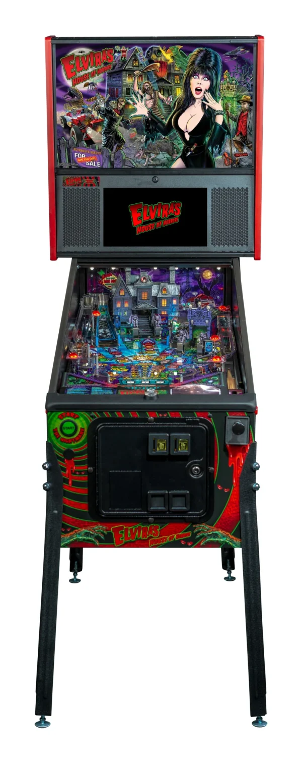 Elvira’s House of Horrors Premium Pinball Machine – Stern Official Spooky Edition (New) - Image 2
