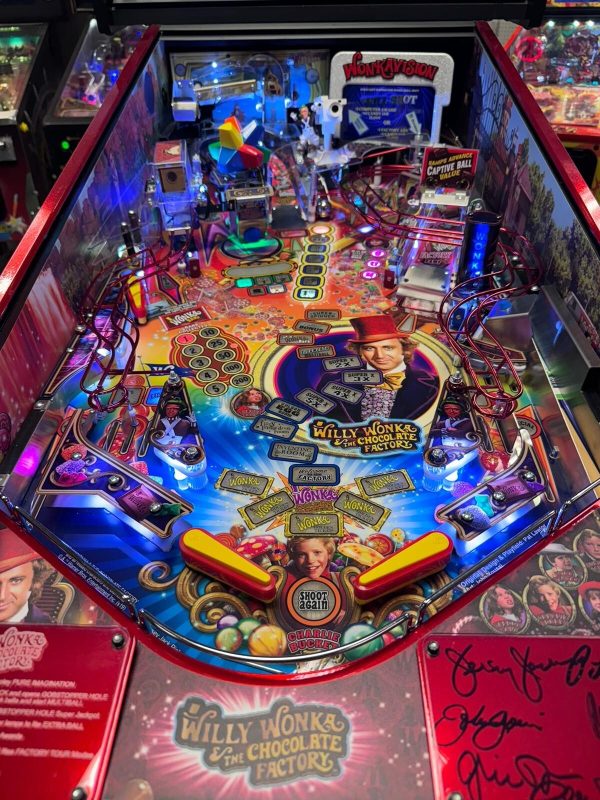 Willy Wonka Collector’s Edition Pinball Machine – Jersey Jack CE Model - Image 4