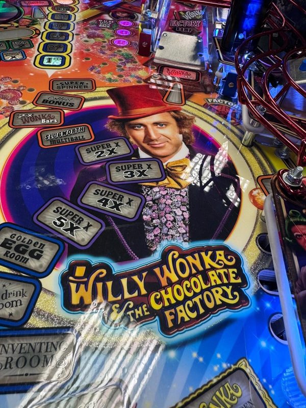 Willy Wonka Collector’s Edition Pinball Machine – Jersey Jack CE Model - Image 8