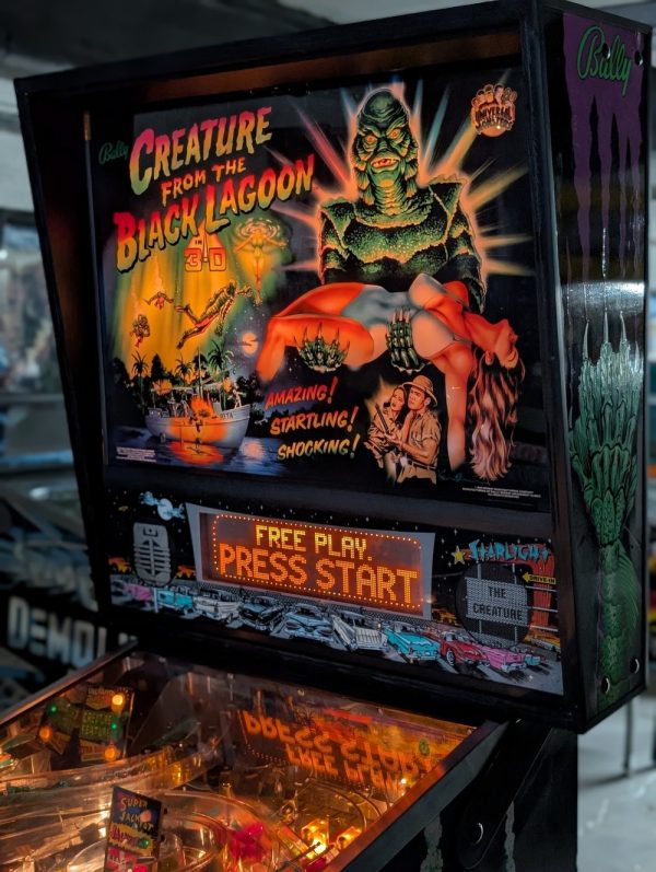 Creature from the Black Lagoon Pinball Machine – Bally 1992 Monster Movie Classic (Fully Restored) - Image 2
