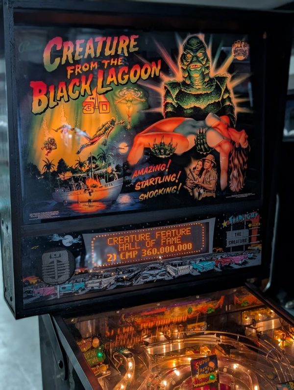 Creature from the Black Lagoon Pinball Machine – Bally 1992 Monster Movie Classic (Fully Restored) - Image 5