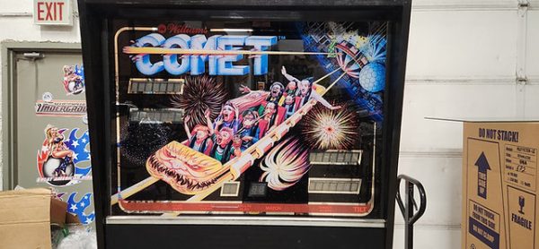 Williams Comet pinball machine for sale