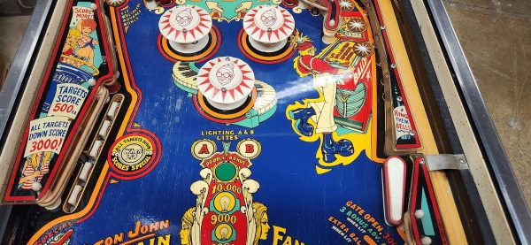 Captain Fantastic Pinball Machine – Bally 1976 Elton John Classic (Restored) - Image 3