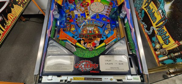 No Good Gofers Pinball Machine – Fully Restored 1997 Williams Golf-Themed Arcade Game - Image 5