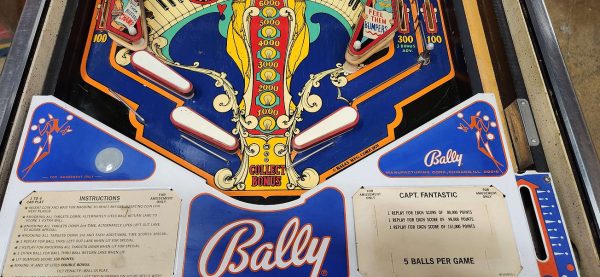 Captain Fantastic Pinball Machine – Bally 1976 Elton John Classic (Restored) - Image 7