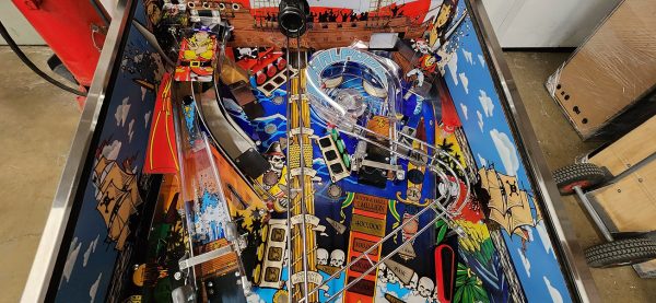 Black Rose Pinball Machine – Bally 1992 Pirate Adventure Classic - Image 7